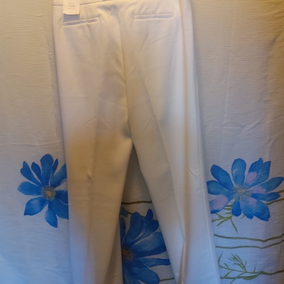 Liz Claiborne 12L ivory pants by Audra - Picture 3 of 7